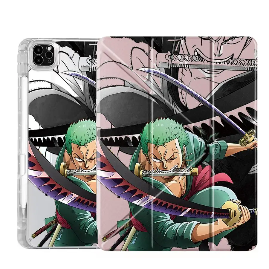 

Чехол для планшета iPad Mini 6 7 Pro 11-го 10-го 9-го 8-го 7-го поколений, 12.9 дюймов, Air 4 5, M3 M2 1 2, M4 11 дюймов, Pro 2025, Y-Fold, чехол-подставка, аниме-дизайн