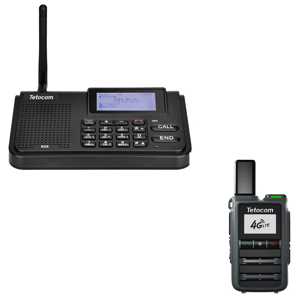 

Phone Call Function Long Range Wireless Intercom System Room to Room Communication Poc 4G LTE Intercoms for Office Tetocom R329