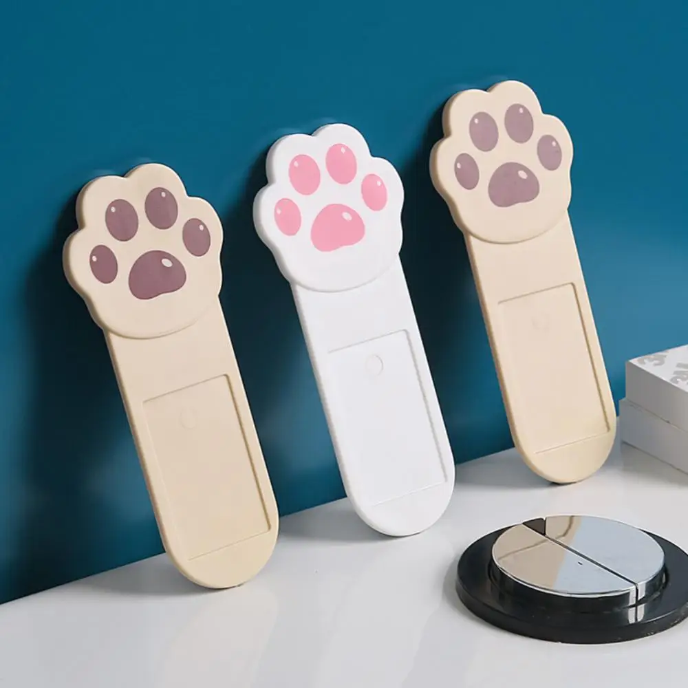 Cute Toilet Seat Lifter Cartoon Toilet Lid Lifter Creative Cat Claw Lid Lifter Flap Opener Isolate Bacterium Bathroom Home