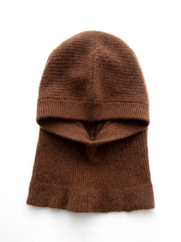 

Sold Out Sold Out 100% Cashmere Knit Suit O-neck Pullover Calf-length Pants Hat Autumn Winter Cashmere Knitwear Soft Comfy Suit