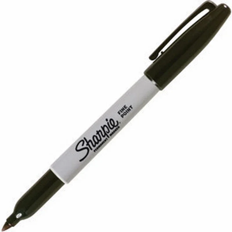 1pcs Sharpie Marker Pen Oily Non-fading Waterproof Quick-drying Art Painting Color Large-capacity Marker Painting Supplies