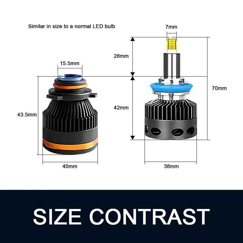 LED H7 H8 H9 H11 Laser Spot Light HB3 HB4 Car Headlights Motorcycle Spotlight Off Road Car Fog Light Bar Led Working Lights