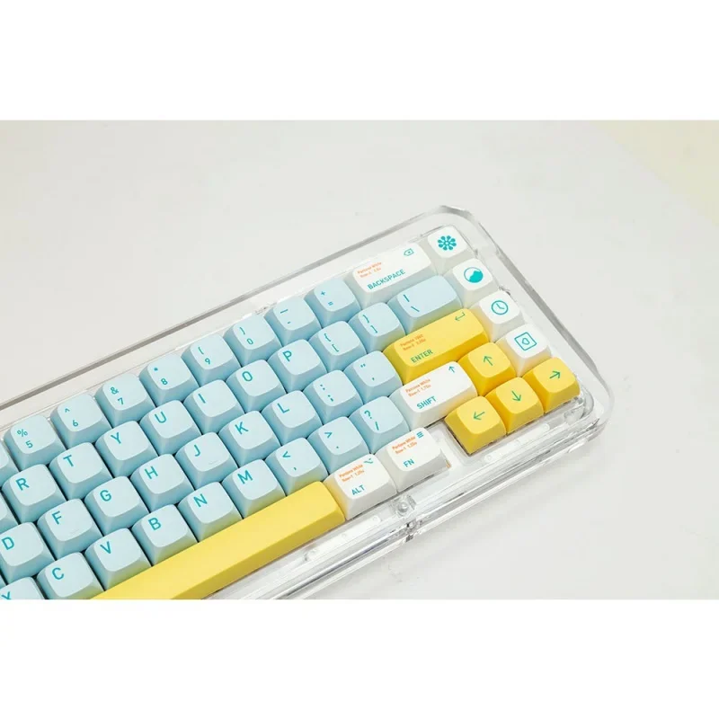 Imagem -04 - Sora Keycaps Xda Perfil Corante-sublimação Pbt Keycap 135 Teclas