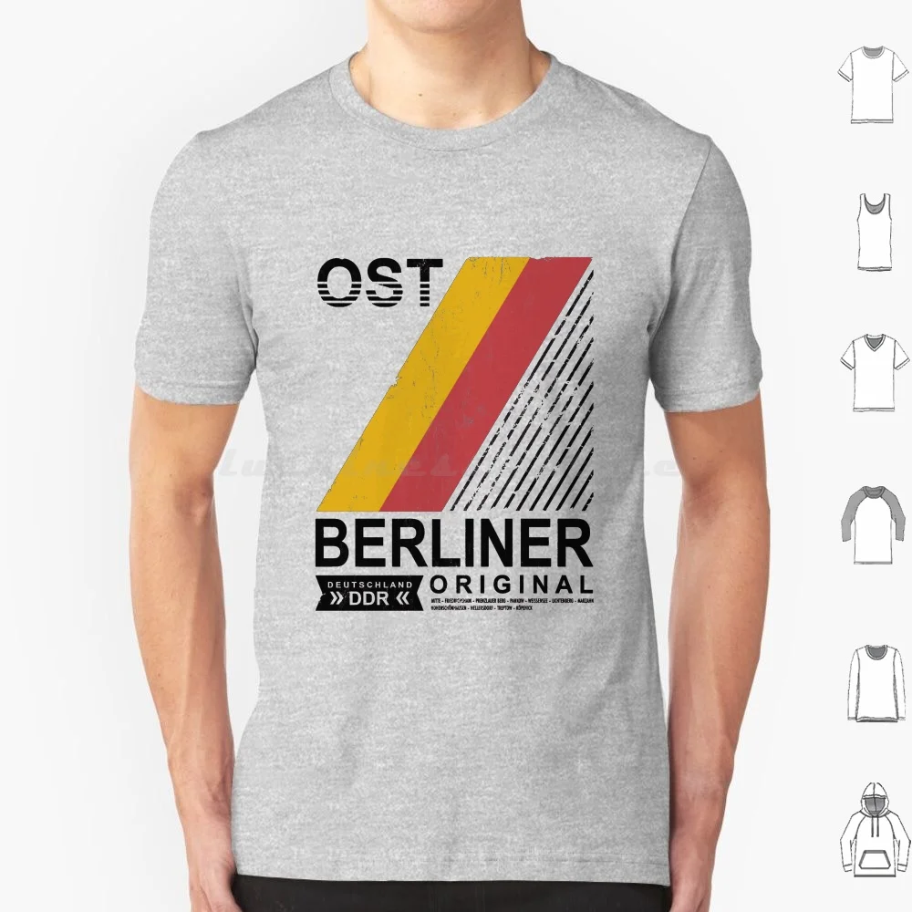 East Berlin Original Gdr East Germany Berlin Gift T Shirt 6xl Cotton Cool Tee East Berlin Ddr East Ossi Ossis East Berlin East