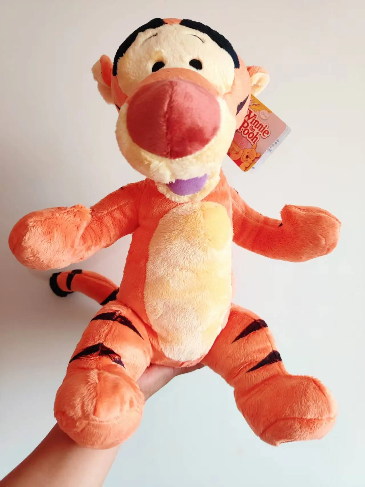 

Оригинальная плюшевая игрушка с мультяшным тигром и кукла-посенок-свинья-компаньон для детей/подарок на день рождения