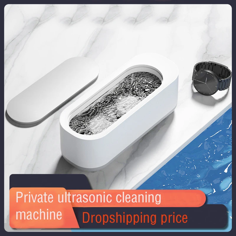 Ultrasonic Jewelry Cleaner Bath for Watches Contact Lens Glasses Denture Teeth Electric Makeup Razor Brush Cleaner Dropshipping