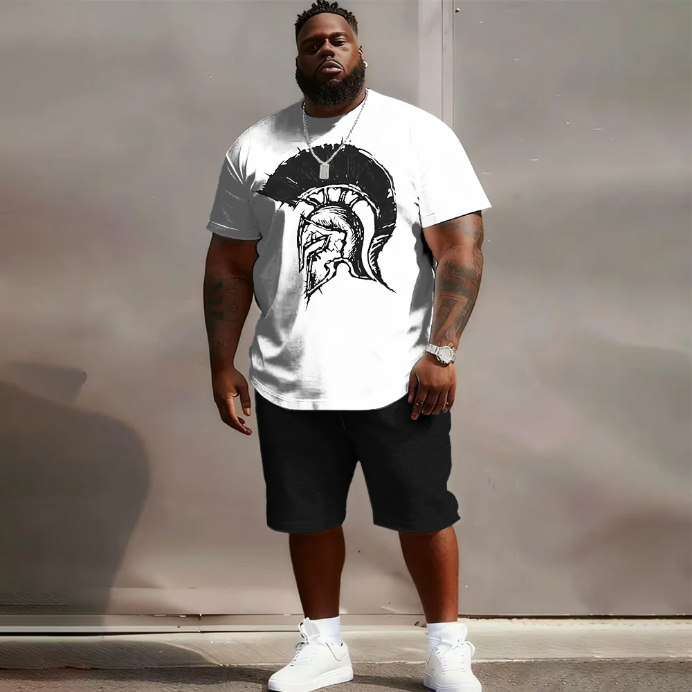 

S-9xl Большой и высокий комплект с короткими рукавами больших размеров и забавным текстовым ощущением — легкая смесь хлопка, минималистичные цитаты Witty,