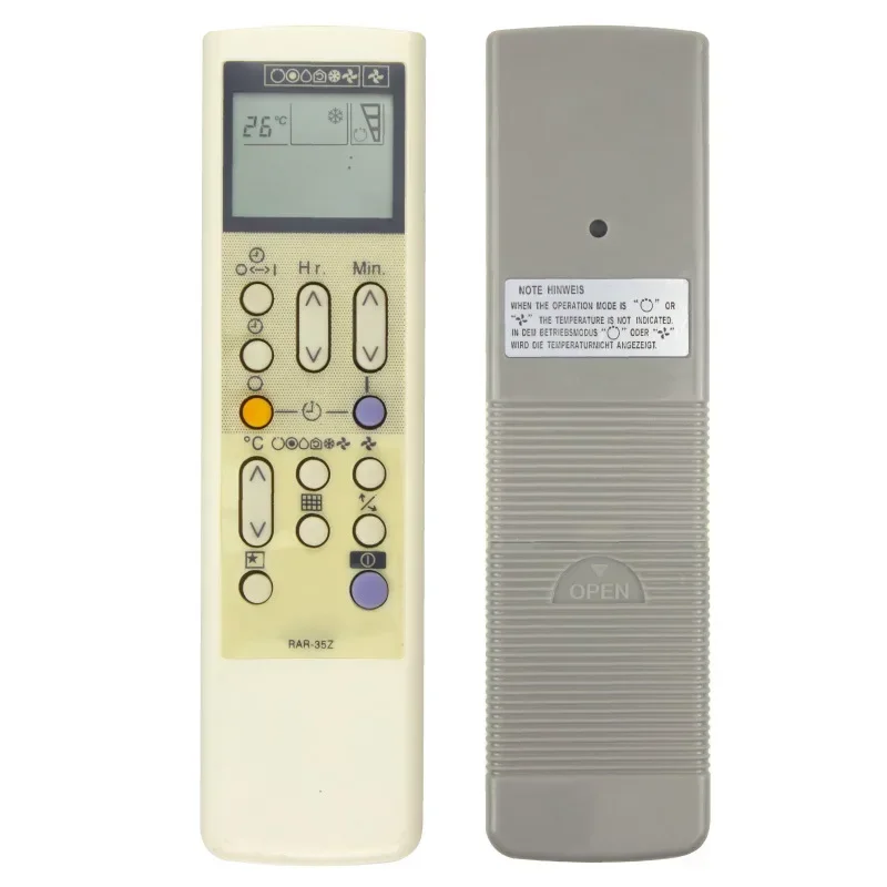 Telecomando per condizionatore d'aria LCD A/C per telecomando HITACHI RAR-35Z RAR-21Z RAR-22Z RAR-24Z RAR-36Z