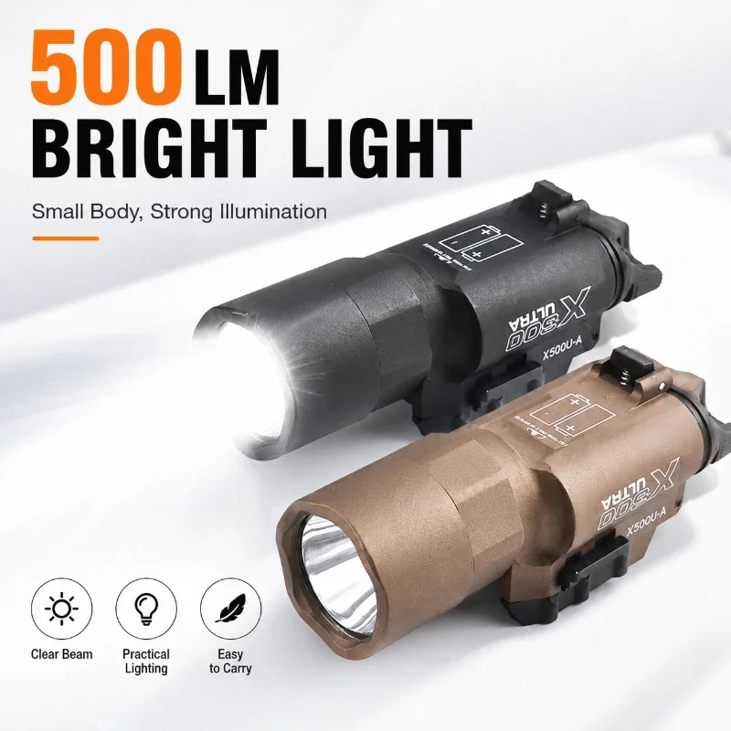 500 Lumens Portable Mini LED Lamp Solid Alloy Housing Accessory for Hobby Ornament Display Use