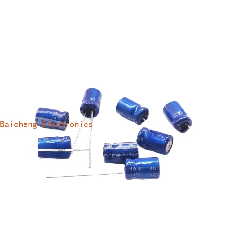 10PCS 2.7V1F 6*10mm Capacitance 2.7V 1F  HP-2R7-J105VY