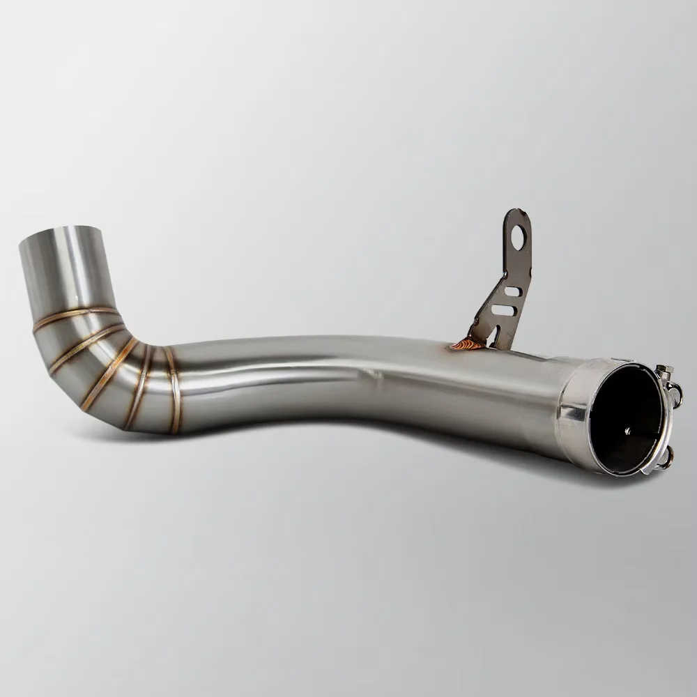 For VOGE DSX900 900DS DS900X 2024 25 Motorcycle Exhaust Modify Stainless Adapter Middle Pipe Compatible Original Escape Muffler