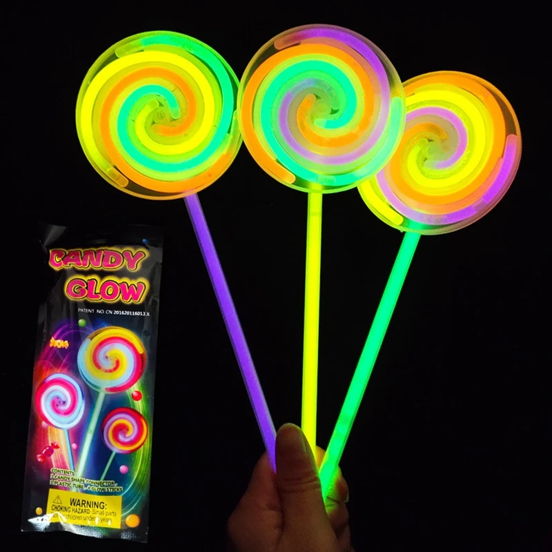 

Fluorescent Stick Sugar Rotating Windmill Night Light Children's Toys Fluorescent Rod Toys Festival Supplies Decoration