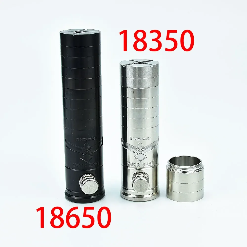 Vapor Giant V2.5 Mini Mech Mod 23mm 316ss VAPE Mechanical Mod fit 18350/18500/18650 battery mod fit kayfun x rta Atomizer