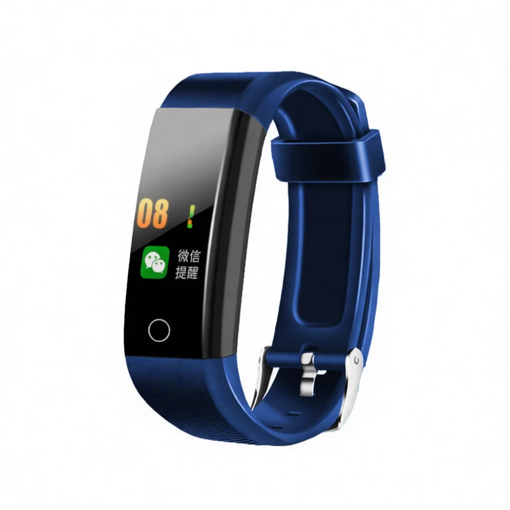 115Plus Color Screen Smart Watch Heart Rate Blood Pressure Monitor Fitness Tracker Sport Bracelet Waterproof Unit