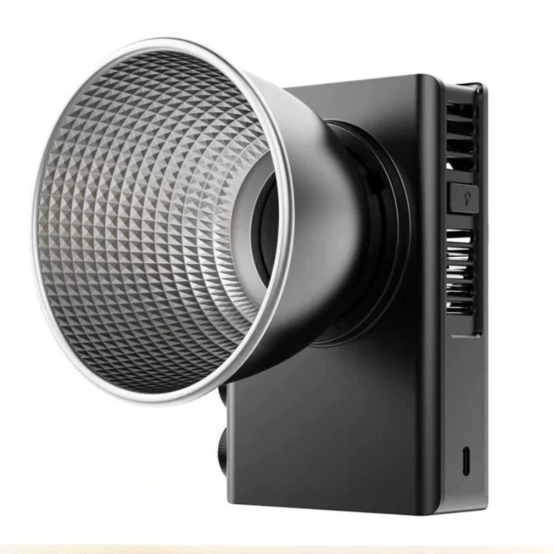 C01 100W Portable Bi-Color COB Video Light 2700-6500K CRI96+ 14500 Lux Mini Bowens Mount Full Light for Photography Live