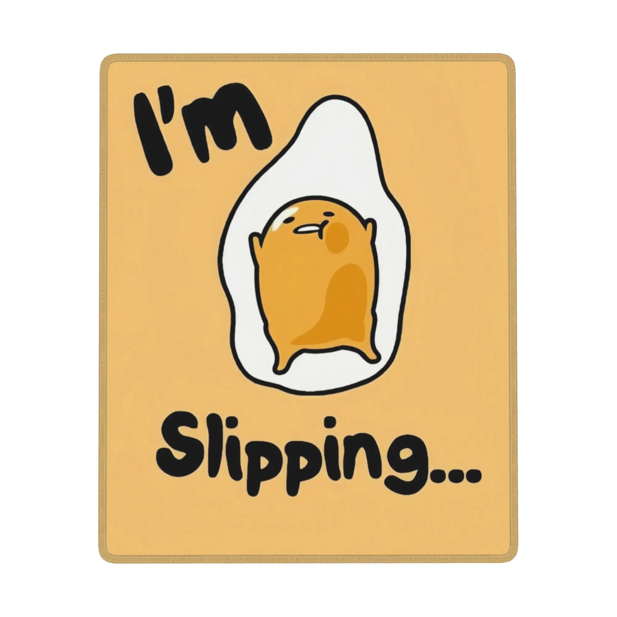 

gudetama креативный универсальный противоскользящий коврик для мыши игровой коврик для мыши новая настольная подушка удобная для портативных ПК