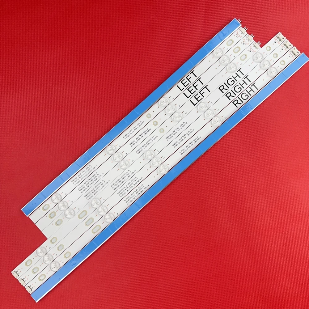 8/16 قطعة LED قطاع التلفزيون ل NC490DGG NC490DUE-AAFX1-41CA 0938D-P149UK6200 49UK6300 49UJ630V 49LJ5500 49UJ635T 49UK6300YVB