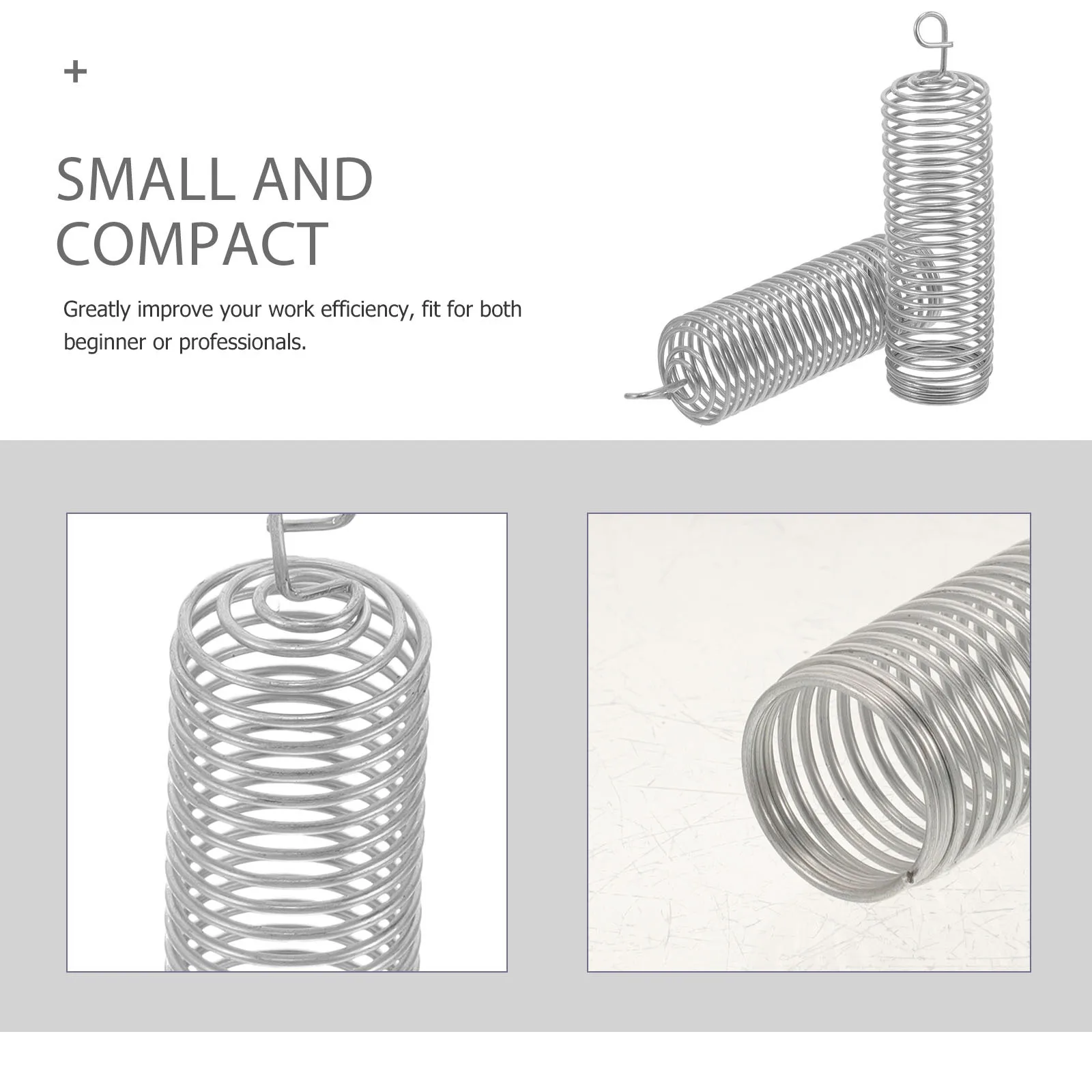 

8Pcs Spring-Loaded Queen Cage Metal Bee Breeding Cage for Safe Queen Rearing Process Beekeeper Tool with Sturdy Non-Deform