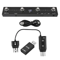 M-VAVE Chocolate Plus Controlador MIDI inalámbrico con 4 botones Controlador MIDI Pedal Control de aplicación con sistema de transmisión inalámbrico