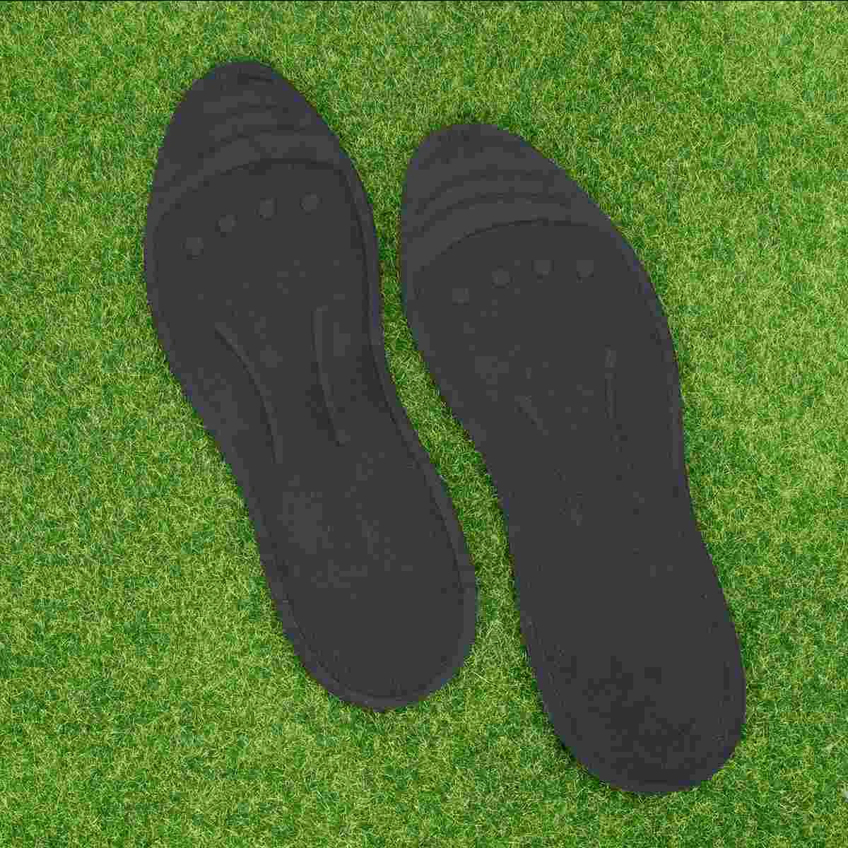 

Black Shoe Pads Shockproof Insoles Massaging Liquid Sweat-absorbing Liquild Comfortable Depression Foot