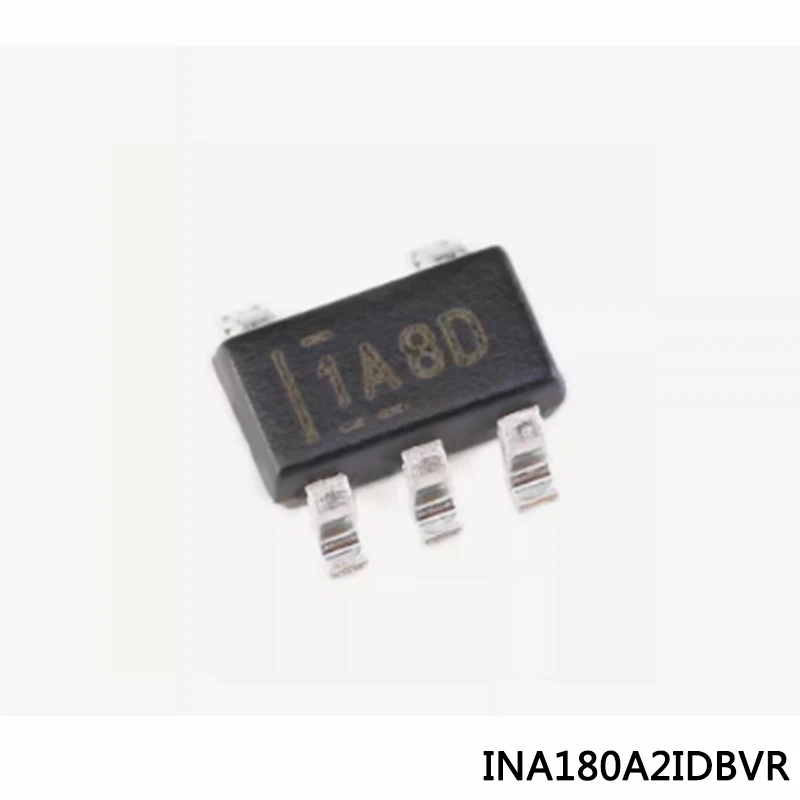 10pcs of INA180A2IDBVR INA180A2 1A8D SOT-23-5 Multi-channel Current Sense Amplifier Chip IC