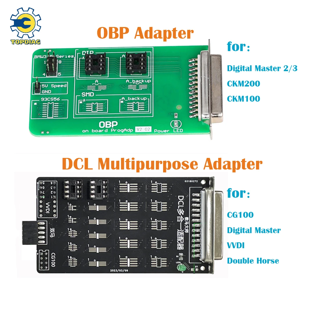 

OBP Adapter for Upgrade Auto Digital Master 2/3 Generation CKM200 CKM100 DCL Adapter for CG100 Digital Master VVDI Double Horse