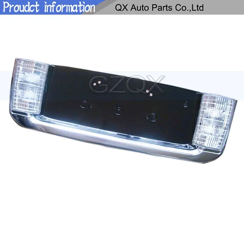 CAPQX для Toyota Lexus LX470 2003 2004 2005 2006 2007, задний номерной светильник, рамка, крышка лампы номерного знака, держатель, поддержка