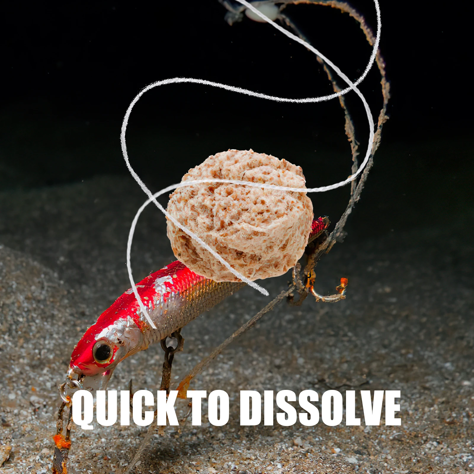 

3 Rolls Water Soluble Line Fishing Twine Dissolving Tape for Bag Fast Pva Feeder Lines Multifunctional