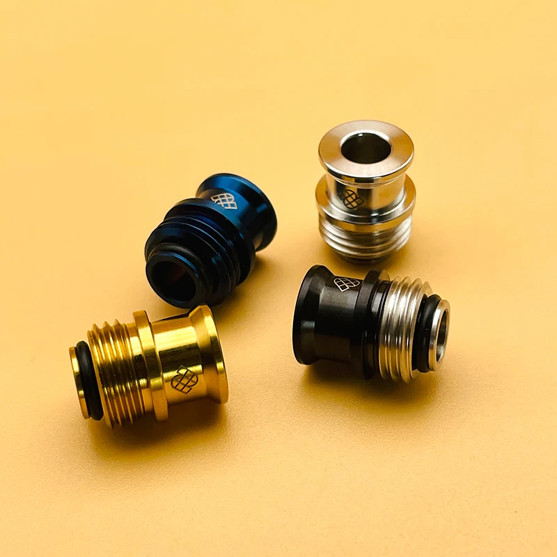 Mission XV Never Norma Drip Tip 316SS For SXK Billet BB Boro Tank KBR/Frend Mod/Pulse AIO/Cthulhu AIO