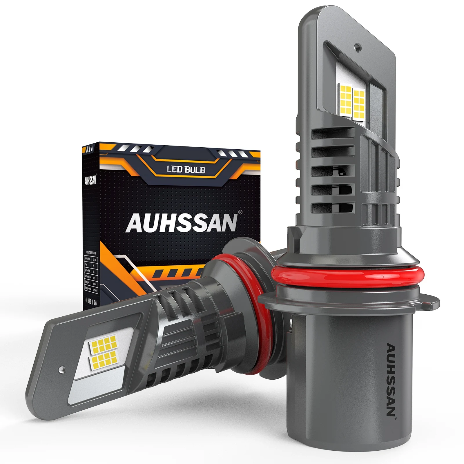 auhssan-2x-9007-hb5-led車用ヘッドライト-デイランニングランプ-スーパーled-500-高輝度-ハイ-ロービーム-日産タイタン-ホンダリッジライン用