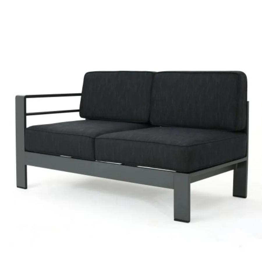 

Cape Coral Outdoor Aluminum Sectional Sofa Set