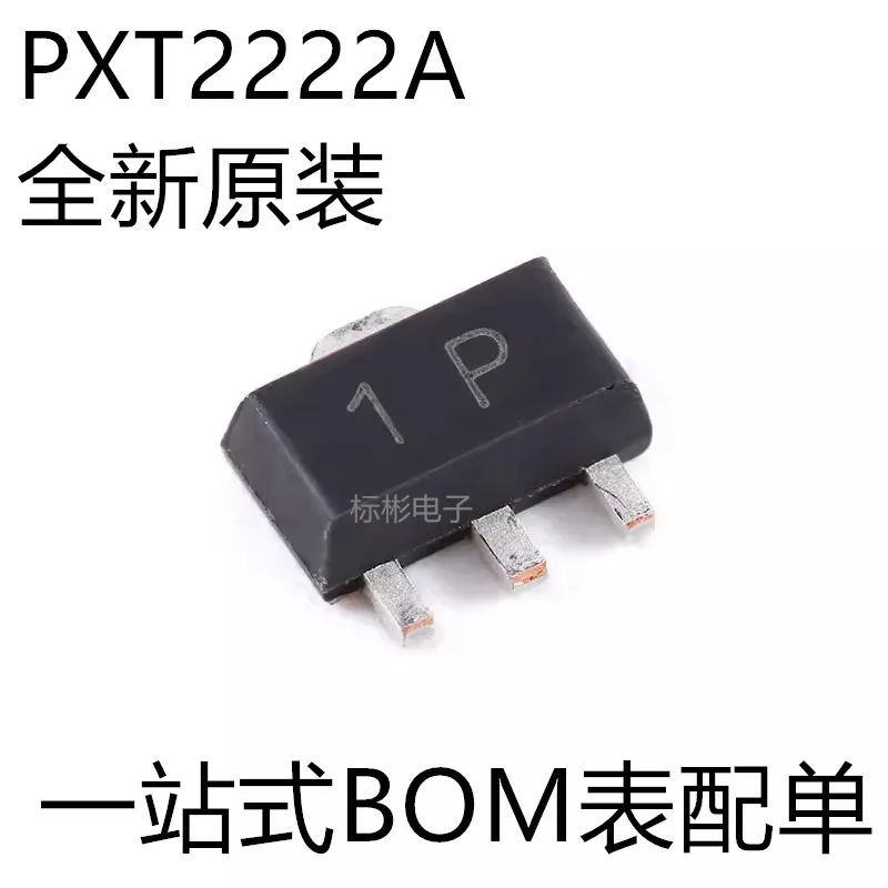 

100pcs/PXT2222A silk screen 1P SOT-89 40V 600mA NPN transistor transistor transistor