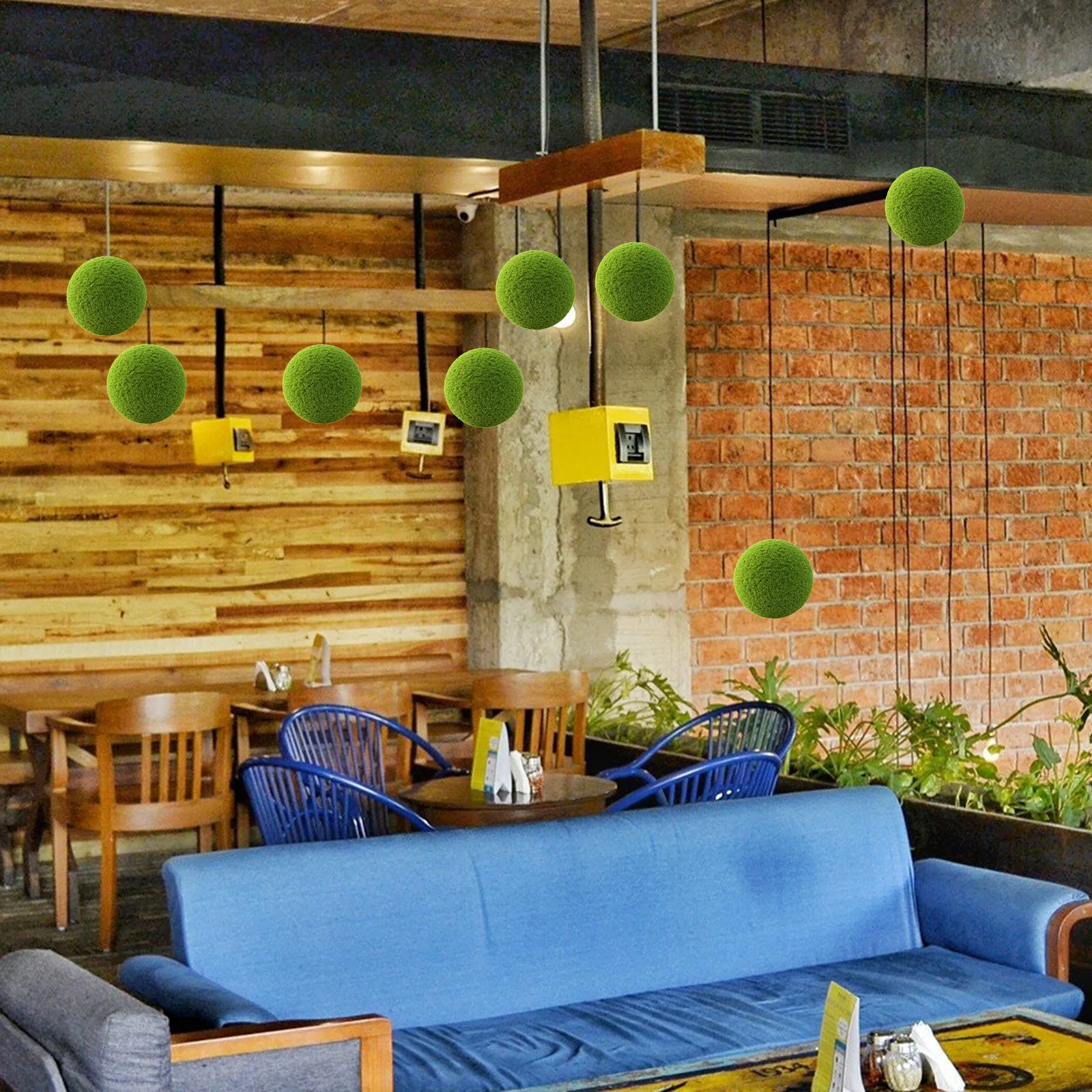 6 قطعة إطار كروي من البلاستيك حامل تشكيلة الزهور قفص توبياري رف لحفلات لوازم الزفاف الخضراء الاصطناعية