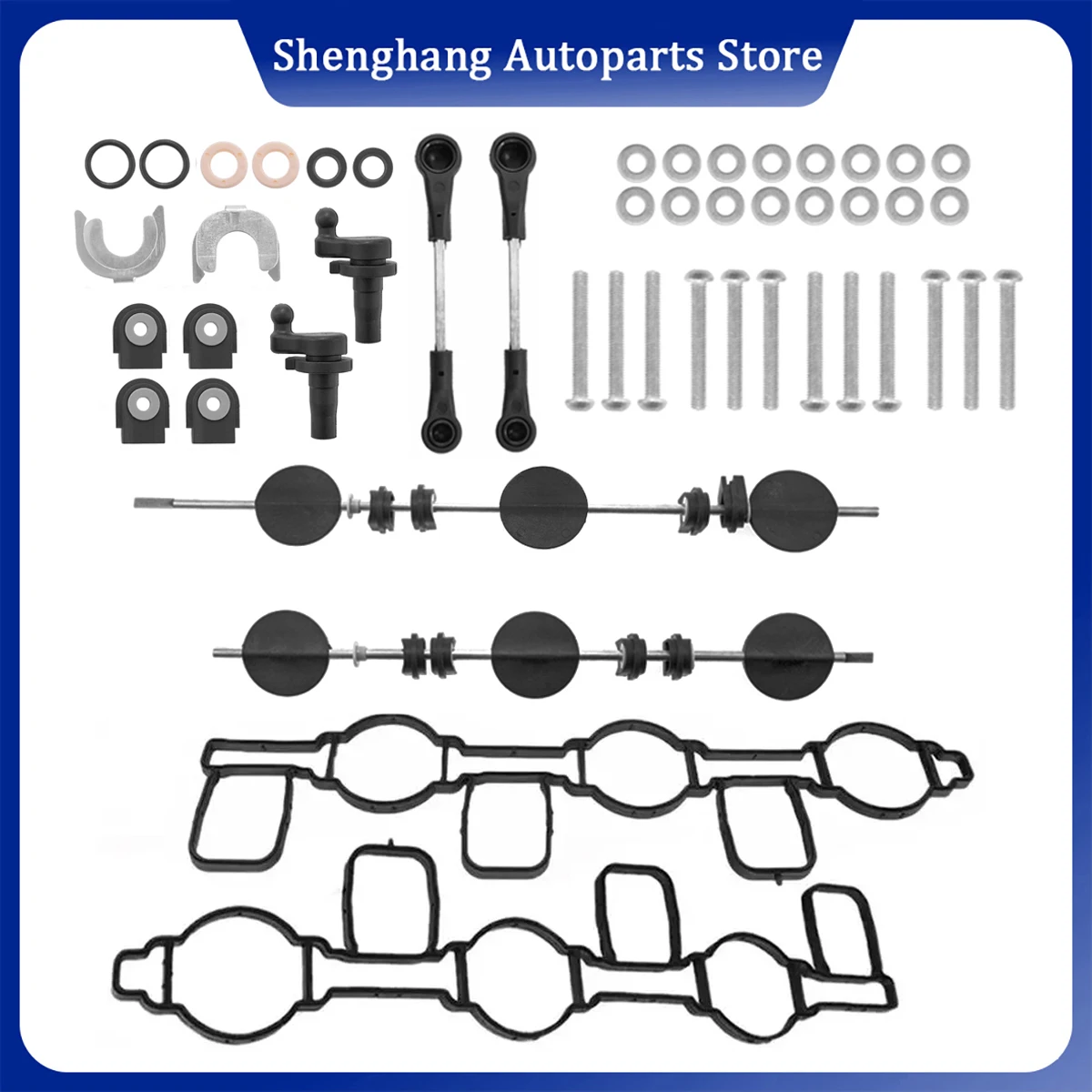 059198212 Intake Manifold Repair Kit 059129711 059129712 For Audi A4 A5 A6 A8 Q5 Q7 For VW Touareg Phaeton 2.7 3.0 TDI