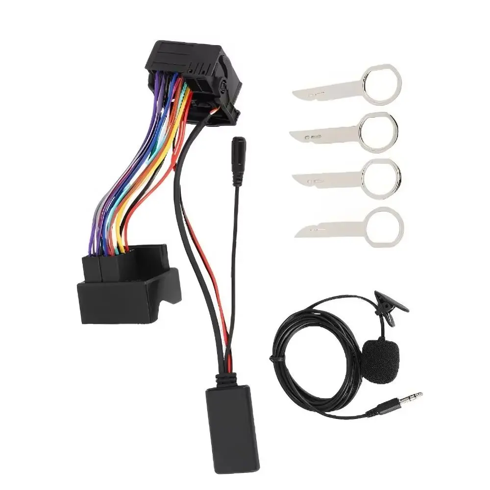 Bluetooth Audio Adapter with Hands-Free Mic & Installation Tools For Ford Fiesta  Focus  Mondeo  MK3  S-MAX Plug & Play