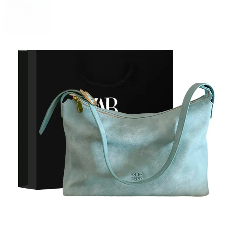

Hong Kong Fern Lake Large Capaci Women's Tote Bag Underarm Single oulder Crossbody Bag Ele Faion Trend Bag