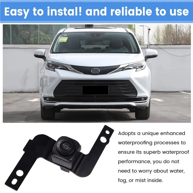 AASS-Front View Assist Camera 86790-08160 For Toyota Senna 2020-2023 Front View Camera