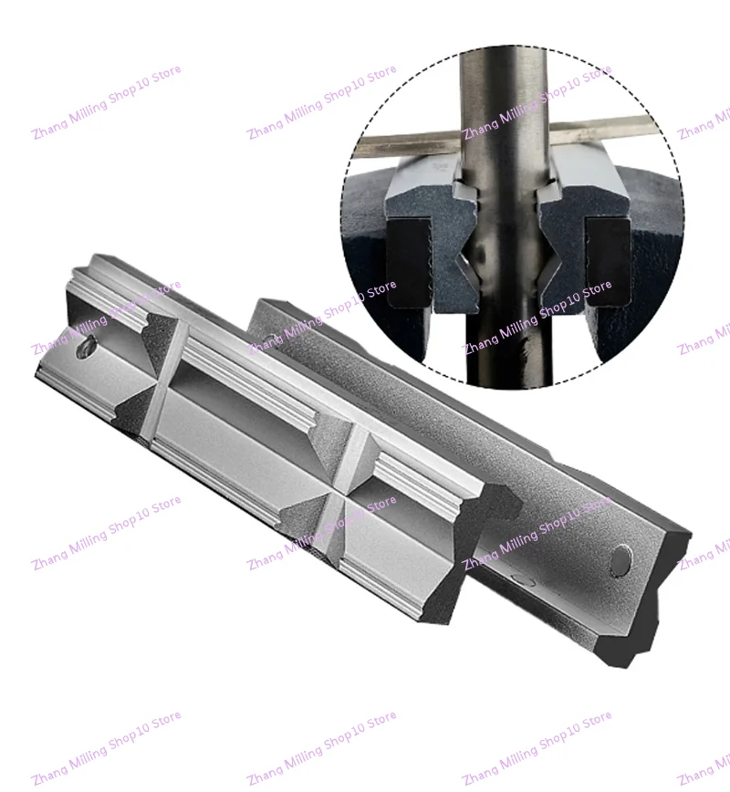 2PCS CNC Milling Steel Vise Hard Jaw Fixture V-Type Jaw Aluminum Alloy V-clip 4 Inch 5 Inch 6 Inch 8 Inch Vise Jaws