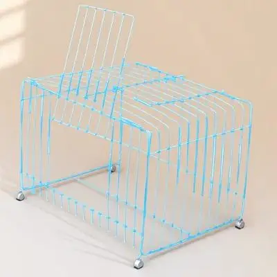 

Parrot Carrying Cage Bird Portable Travel Cage Wire Structure Ventilation System Easy to Carry for Outings Cages for Birds