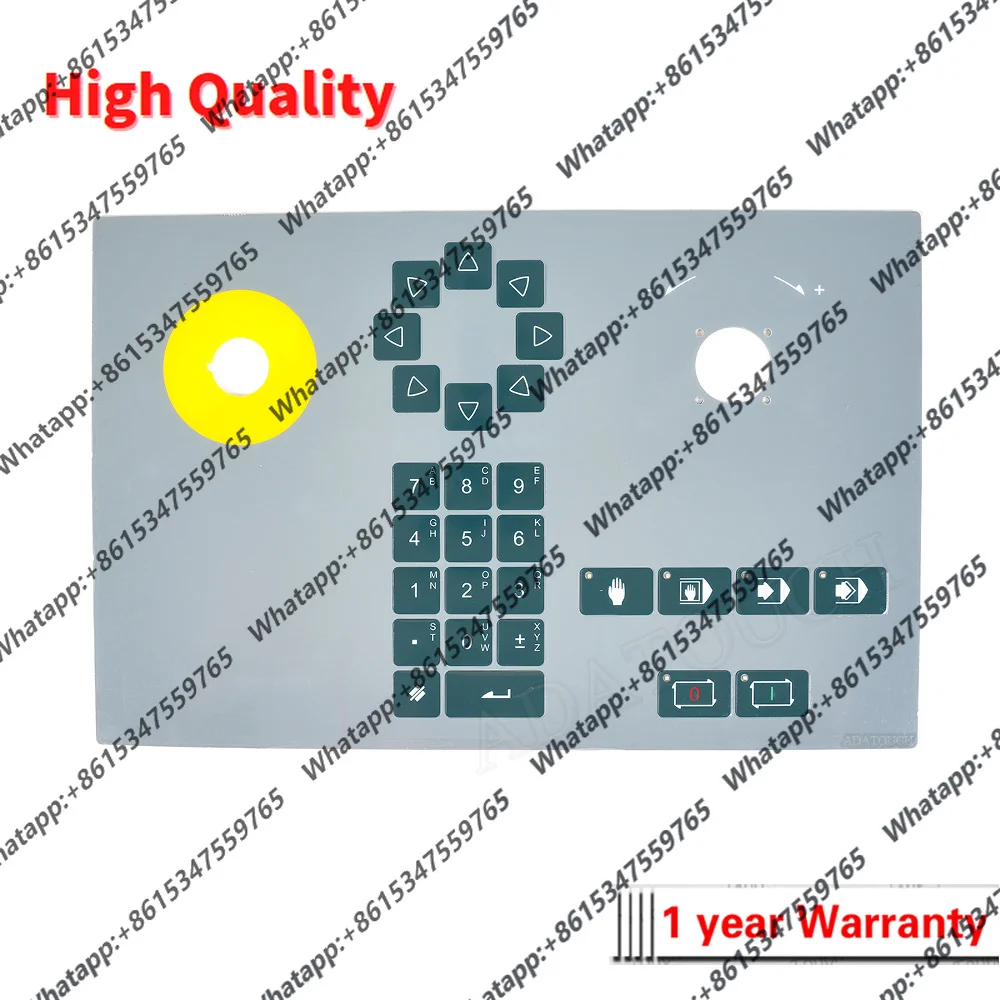 for Delem DA65WE Bending Machine CNC System Industrial Membrane Switch Keypad Keyboard for Delem DA65WE New