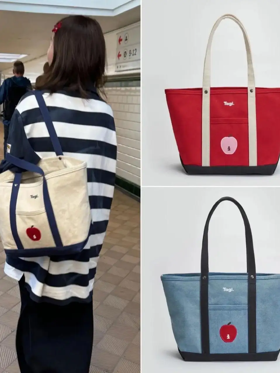 

Prtional Tote Bag Холщовая пригородная сумка через плечо в стиле ретро Ручная наклонная сумка через плечо Цветная повседневная простая сумка Sle
