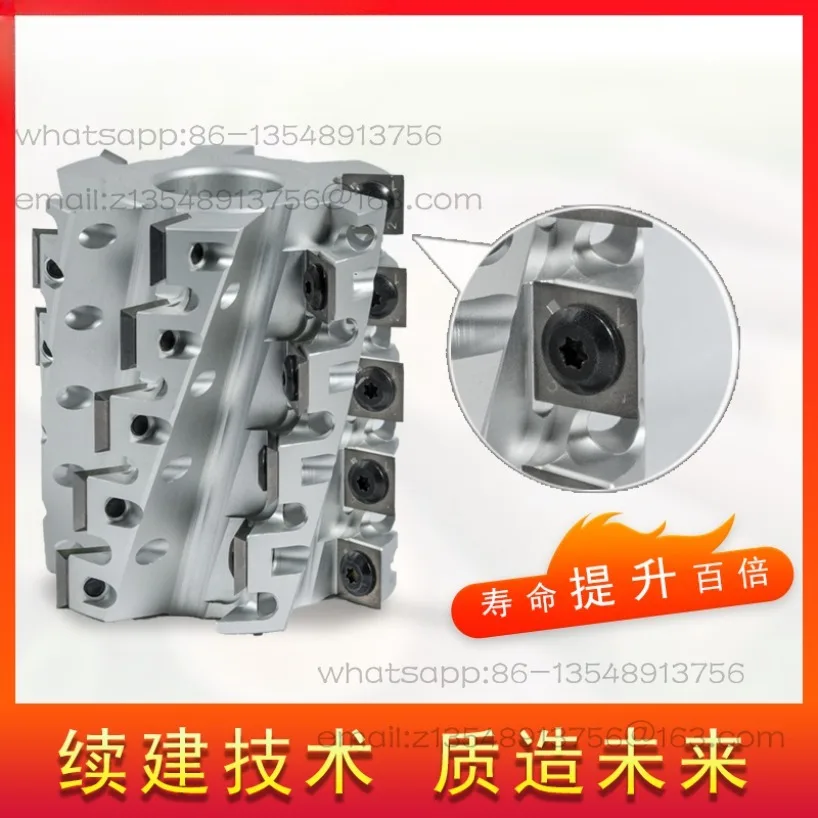 Discarded blade alloy four-sided knife edge spiral factory direct sales 1 box of 10 pieces