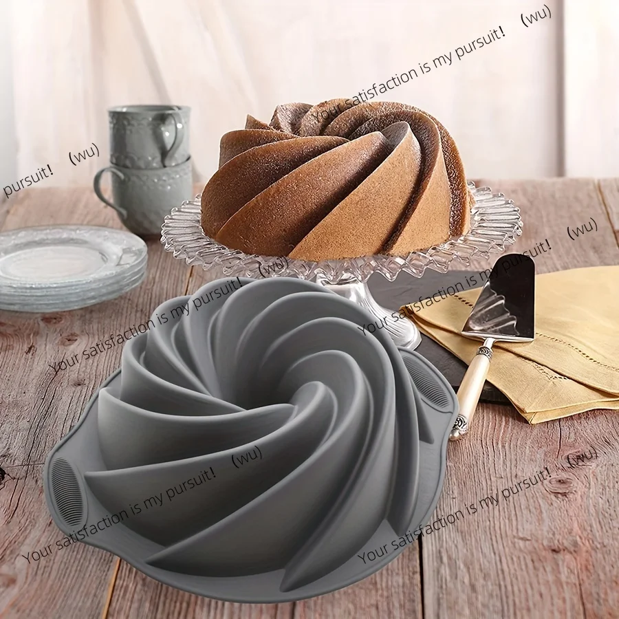 High-quality silicone cyclone cake mold, high temperature resistance
