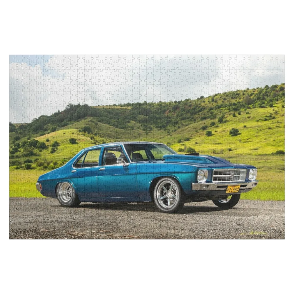 

Пазл Nick Knight's 1972, Holden HQ Kingswood, персонализированное деревянное имя, индивидуальный детский фотопазл