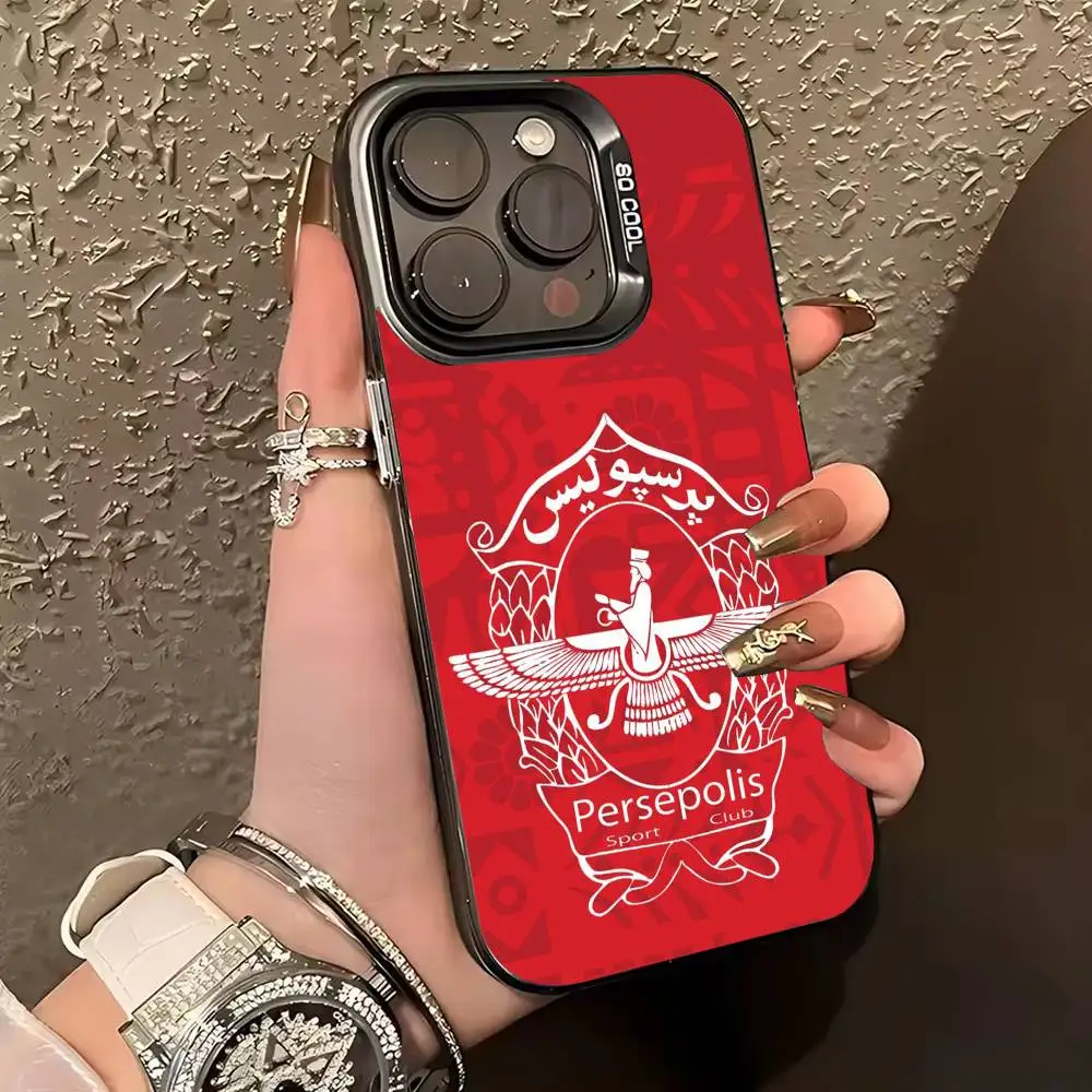 Etui na telefon A-Assyrian F-Flag do iPhone'a 17, 16, 15, 14, 13, 12, 11 Plus, Pro Max, XS, kolor srebrny