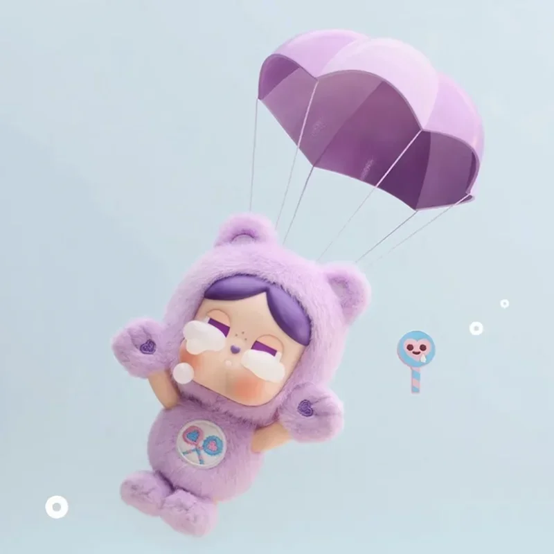 POP MART CRYBABY Care Bears Serie Vinyl-Plüsch-Anhänger Blindbox Original-Spielzeug Überraschungstüte Mystery Box Puppe Anime-Figur Ornament