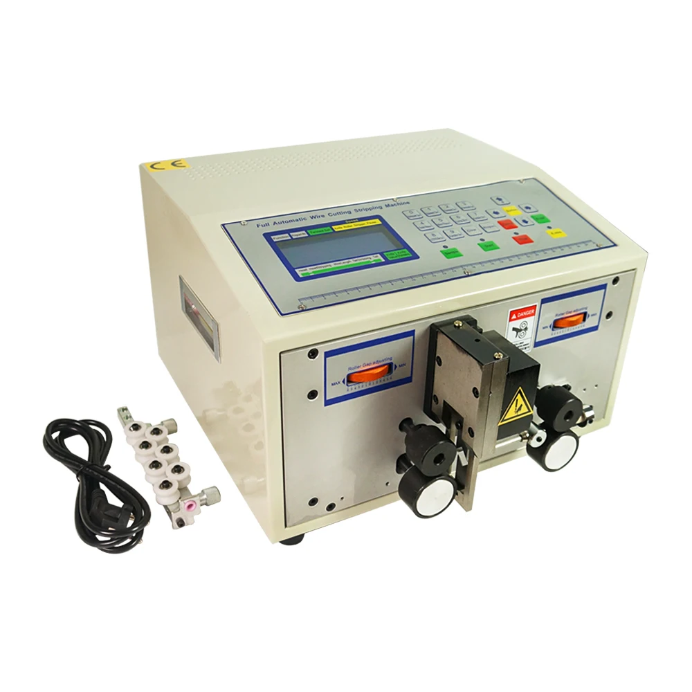 SWT508C 2.5mm Computer Wire Stripper Peeling Machine for Cable Manufacturing Equipment Cable Cutting and Stripping