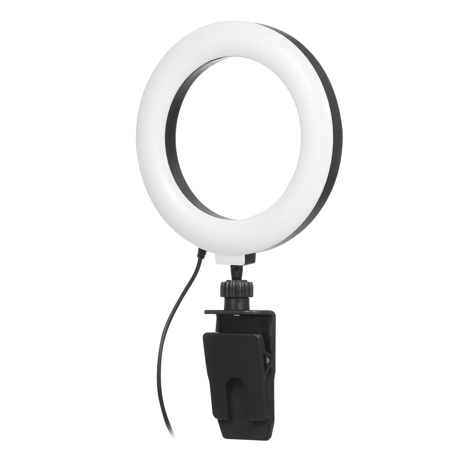 6'' Ring Light for Laptop, Computer Clip Video Fill Light Conference Ring Beauty Live Light  for Zoom Meetings,Makeup,Selfie