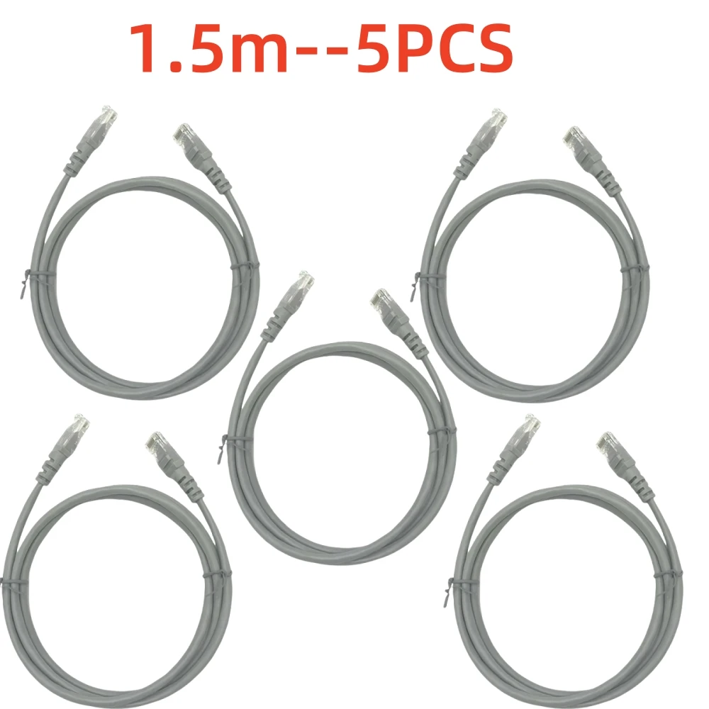 1/5/10 PCS CAT6 Ethernet Cable 1Gbps 2000MHz S/FTP Cat 6 RJ45 LAN Patch Cord for Router PC PS4 TV Computer Laptop RJ45 Cable