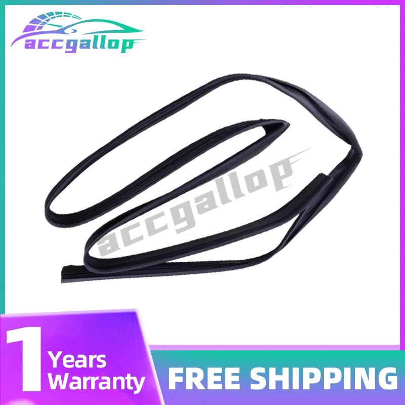 8151-12211 Front Left Door Glass Run Weatherstrip Seal Fit for Toyota Corolla ZZE122 ZRE120 2004 2005 2006 2007 2008 2009-2013